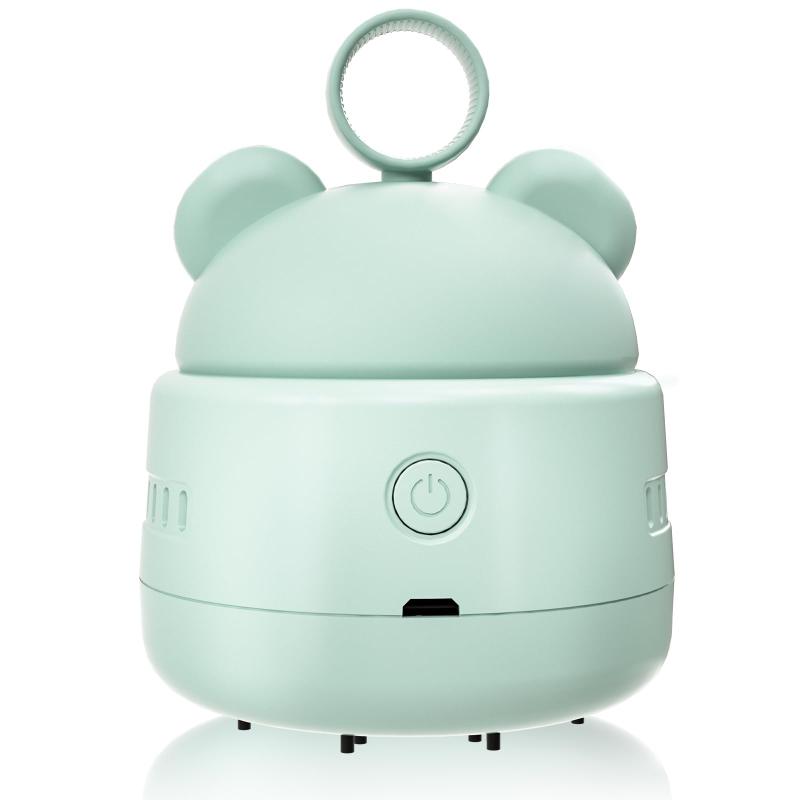 ZMOL卓上クリーナー 卓上掃除機 消しカス 強力吸引USB充電式 ミニクリーナー オフィスクリーナー…