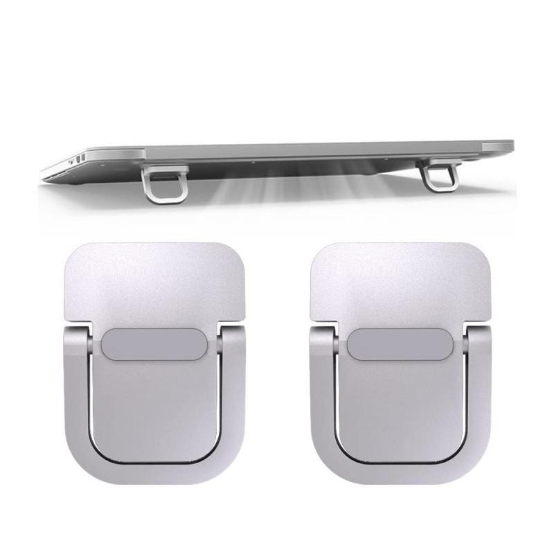 サムコス パソコンスタンド ラップトップスタンド 2個入り ノートパソコン用 ステルススタンド 亜鉛合..