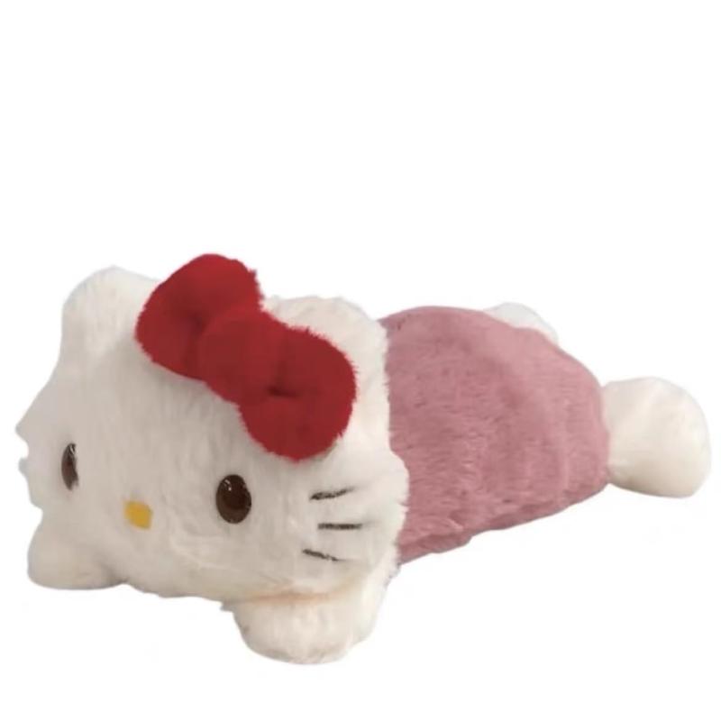 ハローキティ ペンケース ペン袋 筆袋 収納バッグ 化粧ポーチ 筆入れ ペンシルポーチ ぬいぐるみ文具バ..