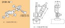 DYR1-W4 ネグロス ワールドダクター 吊りボルト振れ止め金具(片側用)