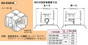 SD-DSH4M ネグロス ワールドダクター ハゼ式折板屋根用支持金具