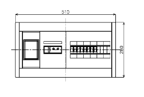 BQWB3384 パナソニック 住宅分電盤 スッキリパネルコンパクト21 露出形（8+4 30A)