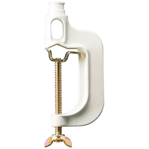 F3/W 岩崎電気 アイ ランプホルダ用バイス (白色)