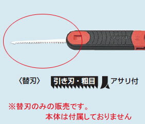 DM-KM1H 未来工業 キリマワシ替刃(引き刃・粗目)