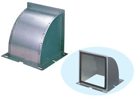 RLJ-6 東芝 レンジフードファン用 直角ジョイント