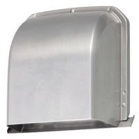 VB-DG100A3BL ベンテック アルミ製 深形パイプフード BL認定品(着脱ガラリ付)