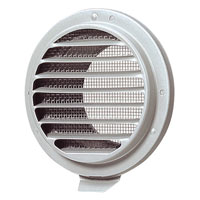 VB-VW75A3 ベンテック アルミ製 ベントキャップ(ガラリ・防虫網付)