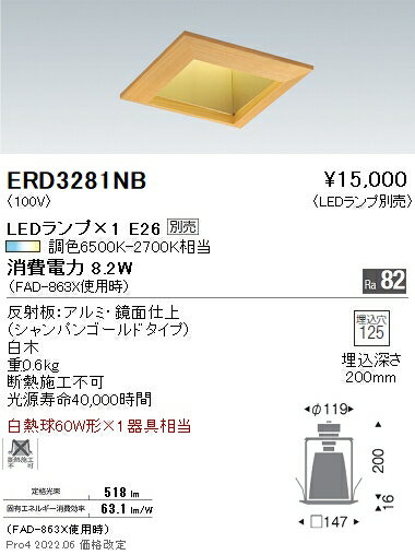 ERD3281NB ƣ 饤 125ڥ