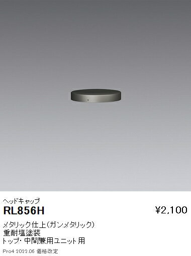 RL856H 遠藤照明 ヘッドキャップ