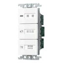 WTC52606W パナソニック 埋込換気扇スイッチセット(ほたるスイッチB、「入」「切」表示スイッチ 0.5A、「強」「弱」スイッチ)(ホワイト)