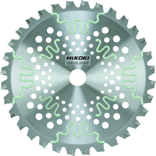 0068-4571 HiKOKI 刈払機用チップソー 230X2.2X25.4mm 32山