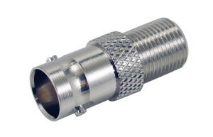 LBNC-JFJ ジェフコム BNC変換アダプター(BNCプラグ⇔Fジャック)