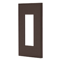 SLP-3UF-CHO 神保電器 1連用プレート 3個口 チョコレート色