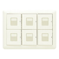 WJHM55003PW 神保電器 Jワイド補強枠スイッチ