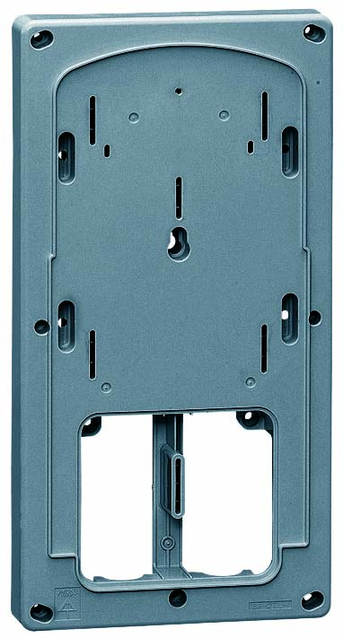 BP-2TLHDG 未来工業 計器箱取付板[中部・中国電力管内用](ダークグレー)