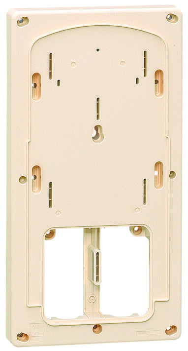 BP-2TLHI 未来工業 計器箱取付板[中部・中国電力管内用](アイボリー)