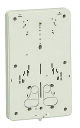 BP-3M 未来工業 積算電力計・計器箱取付板(ミルキーホワイト)