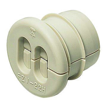 FZV-22HJ 未来工業 PF管ブッシング(半割れタイプ)（10個入）