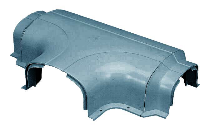 GKAT-100DG 未来工業 ダクトチーズ(スッキリクイック用)(ダークグレイ)