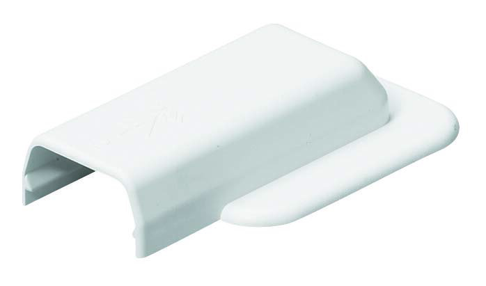 MLEW-3W 未来工業 プラモール用エンド(フランジ付)(3号、カベ白、10個入)