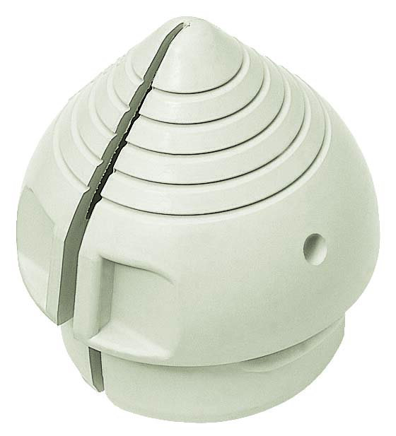 MTV-22M 未来工業 端末ブッシング（エコノミータイプ、ミルキーホワイト色）