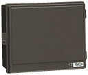 WB-14AOK 未来工業 ウオルボックス プラスチック製防雨ボックス 屋根なし ヨコ型 ブラック色