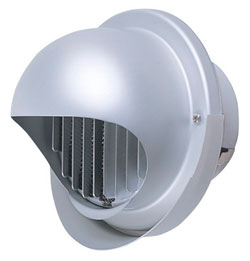 P-13KFA5 三菱 高性能丸形フード(アルミ製・ギャラリ付)φ100用