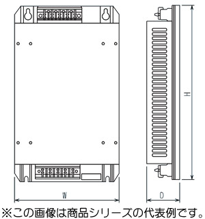 SF1309 三菱 別置形共用オプション EMC指令対応ノイズフィルタ(200Vクラス・2.2～3.7kW)【メーカー生産待ちのため納期未定】