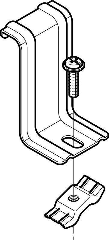 SD-SRS1 ネグロス 振レ止メ金具 スーパーダイマ