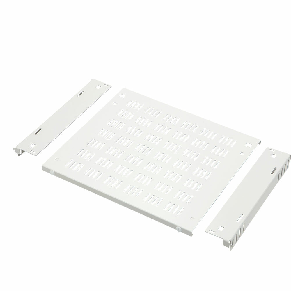 RD152-30SN 日東工業 スリット付台板セット(L型レール付)・ペールホワイト塗装(450×18.5×300)