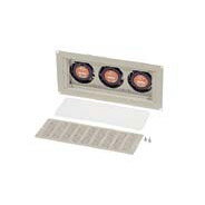 RD44-811LR 日東工業 換気扇付フィルターカセット フィルタ付(低騒音タイプ・ロースピード)(AC100V、180×180mm、ライトベージュ色)