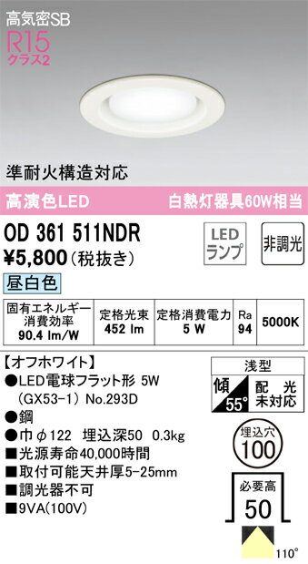 OD361511NDR ǥå LED饤 ⵤ̩SB 100 