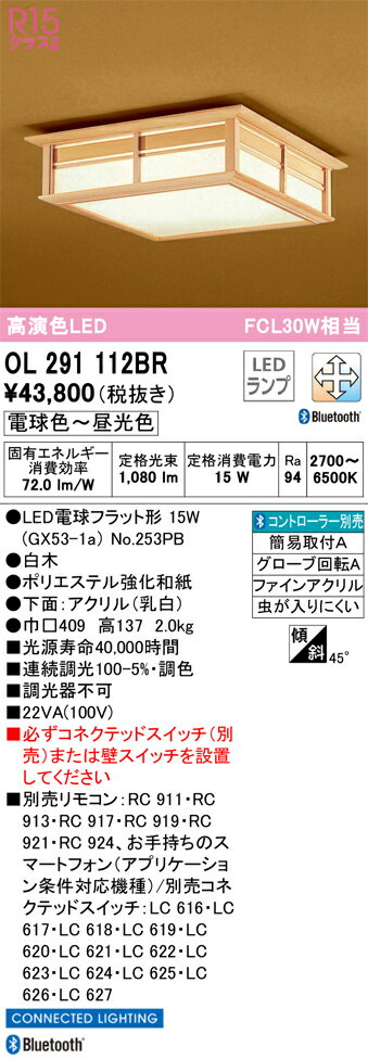 OL291112BRオーデリック和...