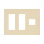 WTF8707F パナソニック コスモシリーズワイド21 簡易耐火用コンセントプレート 7コ用 3コ+3コ+1コ ベージュ