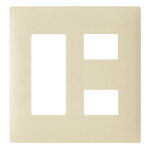 WTL7705FK パナソニック アドバンスシリーズ 簡易耐火コンセントプレート 5コ用 3コ+2コ マットベージュ