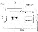 BSD220227 パナソニック 屋外用ケースブレーカー 標準型(配線保護用、30AF、2P2E、20A)