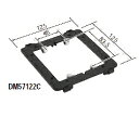 DM57122C パナソニック 大型四角スイッチカバー(2コ用)(平)