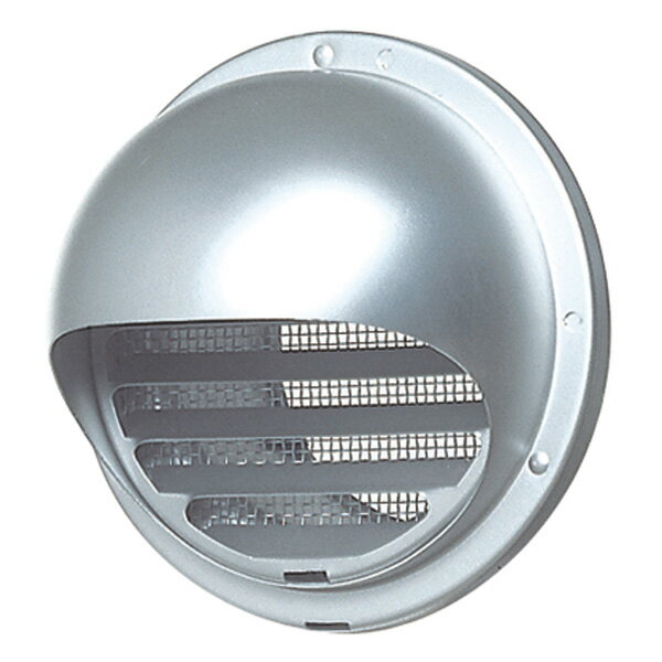 VB-RW200A ベンテック アルミ製 丸形パイプフード(ガラリ・防虫網付、φ200)