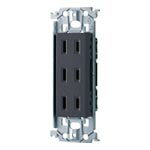 WTL13033MH パナソニック 埋込トリプルコンセント(金属枠付)