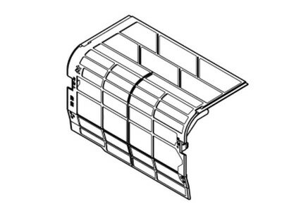 ACRD00-00080 パナソニック エアフィルター 左側用【対応機種注意】【代引不可】【キャンセル不可】
