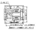 MAG36062F テンパール工業 住宅用分電盤(扉付、埋込形、6+2、60A)