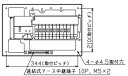 【3/10ポイント最大15倍(+SPU)】YAG33102S テンパール工業 住宅用分電盤(扉なし、横一列タイプ、単3、10+2、30A)