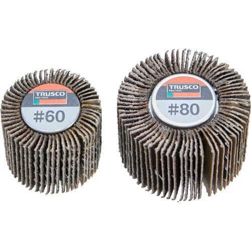 SF-3025-60 TRUSCO スピンネジ式フラップホイール 外径30 (5個入) #60 60# トラスコ中山