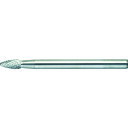 TB51A030 TRUSCO 超硬バー 楕円 Φ3X刃長6X軸3 ダブルカット トラスコ中山(4)