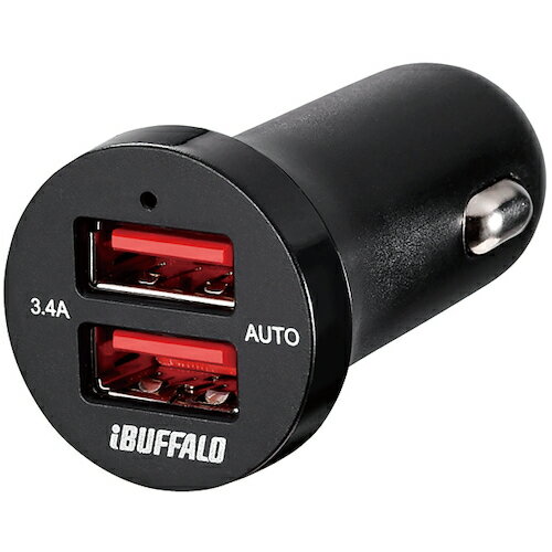 BSMPS3402P2BK BUFFALO 3.4A åUSB®Ŵ AutoPowerSelectǽ 2ݡȥ...