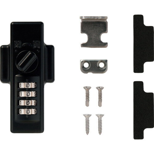 N1074 ノムラテック どあロックガード・ダイヤル式 外開き専用(ネジ止めタイプ)