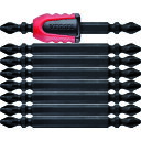 NMCS8P2082F ベッセル サキスボビット(8本組)ネジマグキャッチャー付 +2×82mm