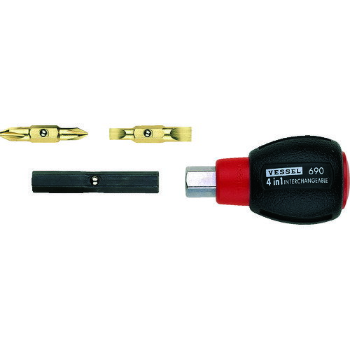 TD-110-ves ベッセル クッション4WAYスタビードライバー No.TD-110(+1/+2・-4.5/-6)