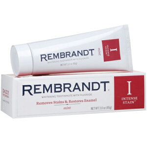 ★レンブラント インテンスステイン ミント 歯磨き粉 85g（Rembrandt Intense Stain mint）