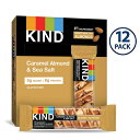 KIND Bars, Caramel Almond & Sea Salt（キャラメルアーモンド＆シーソルト） 40g×12袋